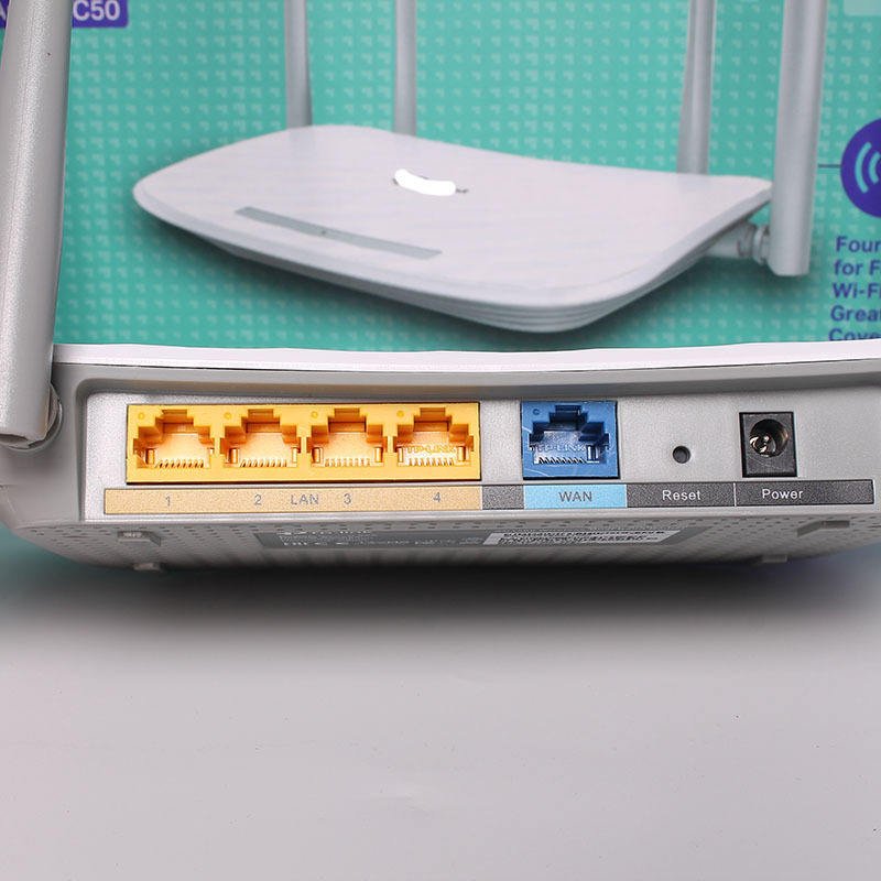 TP-Link Archer C50 Dual-Band AC1200 Wireless Wifi Router 4x 5dBi Antennas 1000mbps Max LAN Data QoS Firewall 4G Access Point